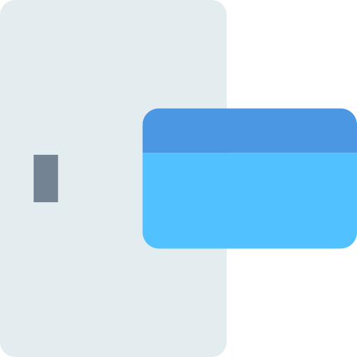 키 카드 SBTS2018 Flat icon