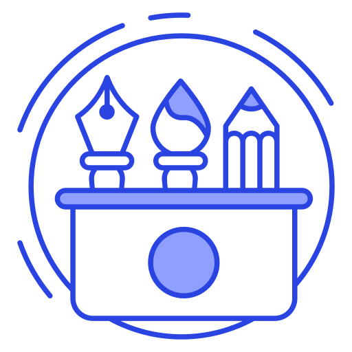 herramienta de diseño Generic Blue icono
