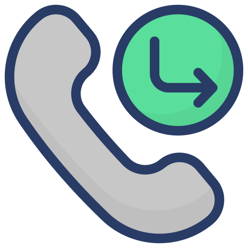 ausgehender anruf Generic Outline Color icon