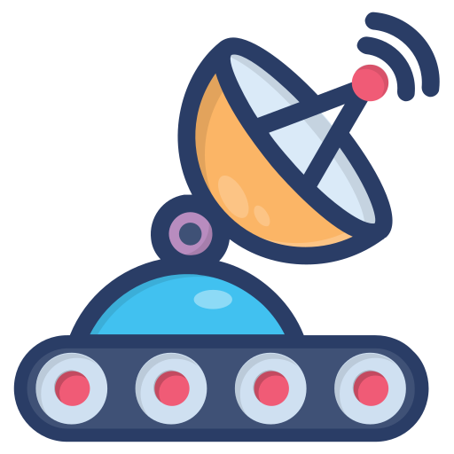 satellite Generic Outline Color Icône