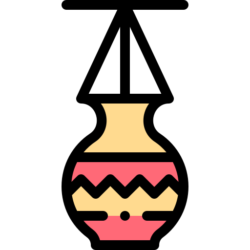 Pot Detailed Rounded Lineal color icon