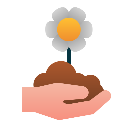 Flower Andinur Flat Gradient icon