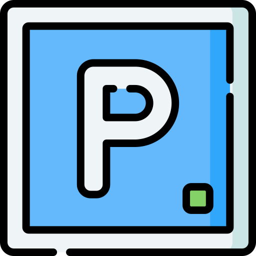 Parking sign Special Lineal color icon