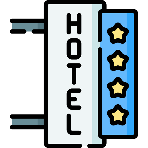 segno dell'hotel Special Lineal color icona