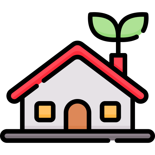 ekologiczny dom Special Lineal color ikona