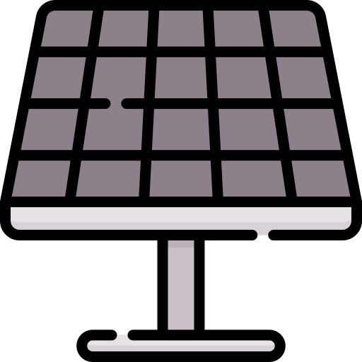 Солнечная панель Special Lineal color иконка