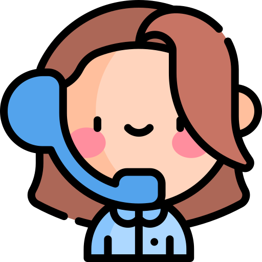 Call center agent Kawaii Lineal color icon