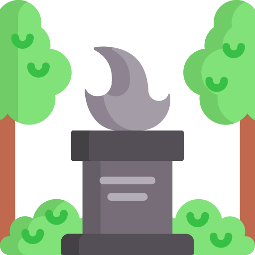 standbeeld Special Flat icoon