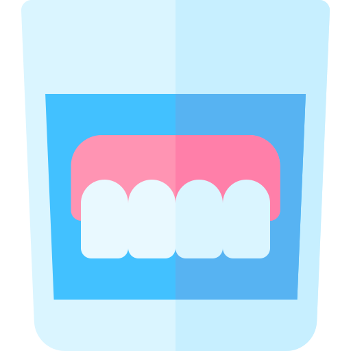 Dentures Basic Rounded Flat icon