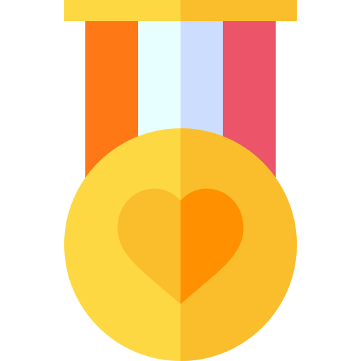 Medal Basic Straight Flat icon