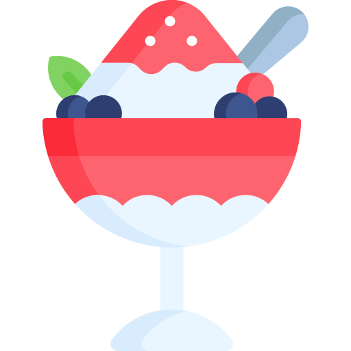 Shaved ice Special Flat icon