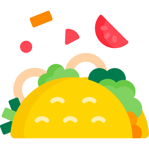 taco Special Flat icoon