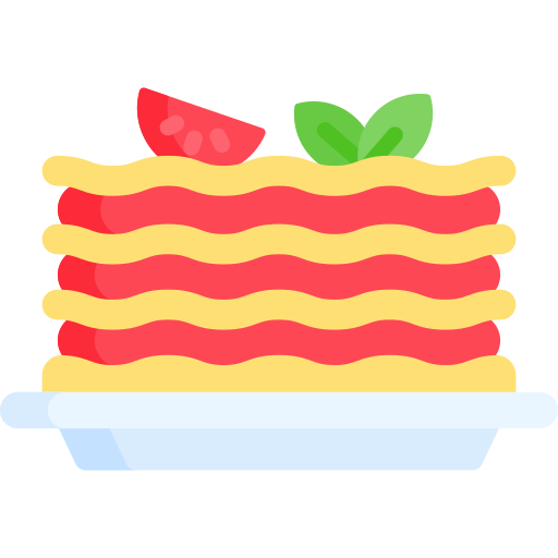 Lasagna Special Flat icon