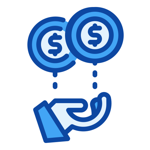 investition Generic Blue icon
