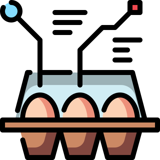 Яйца Generic Outline Color иконка