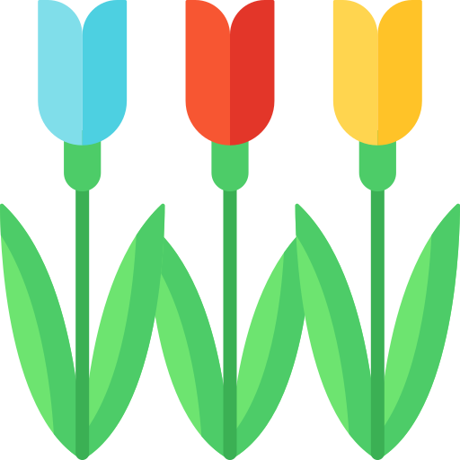 Tulips Special Flat icon