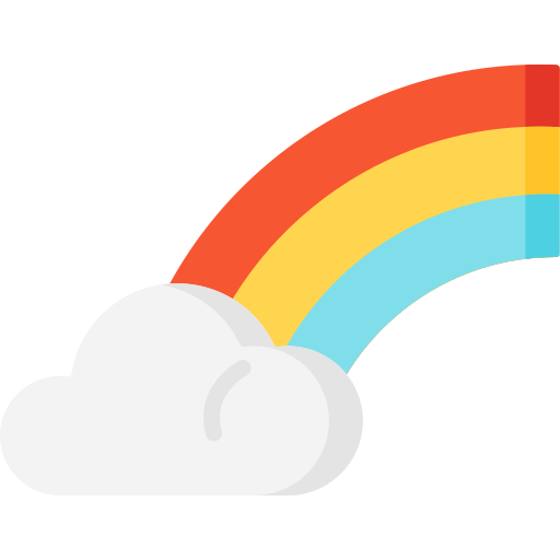 Rainbow Special Flat icon