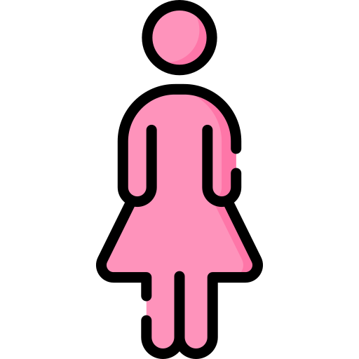 Women Special Lineal color icon