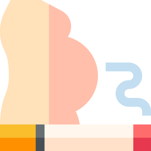 Беременная Basic Straight Flat иконка