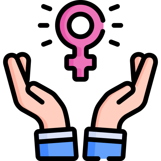 Феминизм Special Lineal color иконка