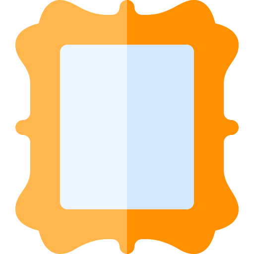 フレーム Basic Rounded Flat icon