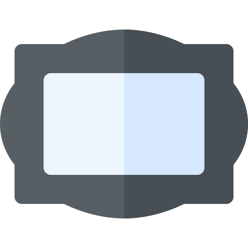 cadre Basic Rounded Flat Icône