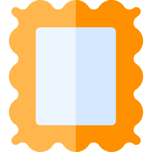 フレーム Basic Rounded Flat icon