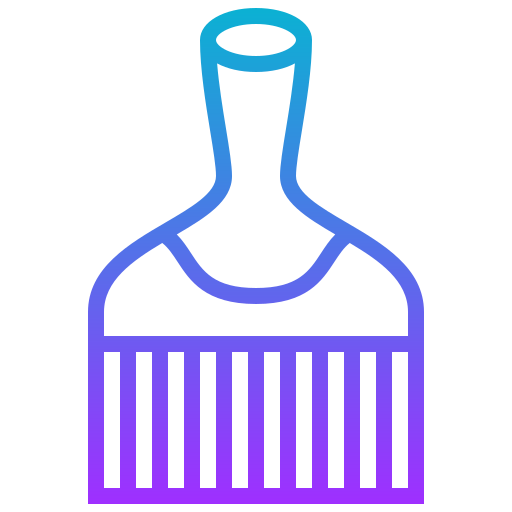 Hairbrush Meticulous Gradient icon