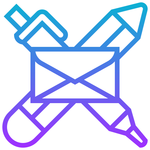 Mail Meticulous Gradient icon