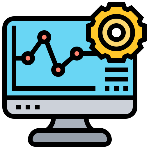 Statistics Meticulous Lineal Color icon