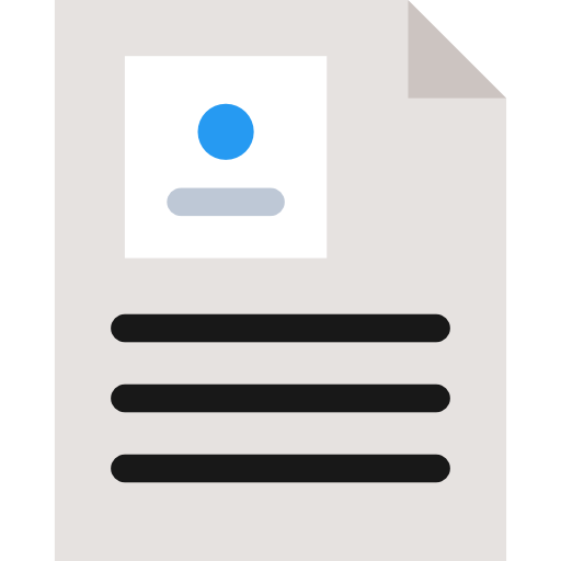 Text lines Special Flat icon