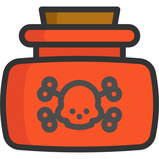 Poison Special Lineal color icon