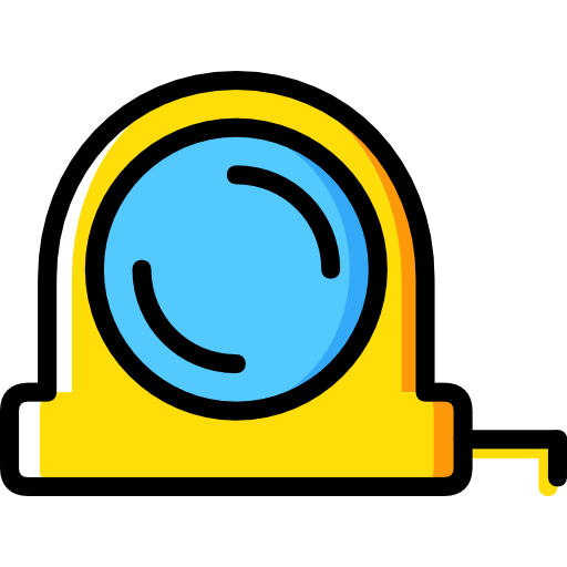 nastro di misurazione Basic Miscellany Yellow icona