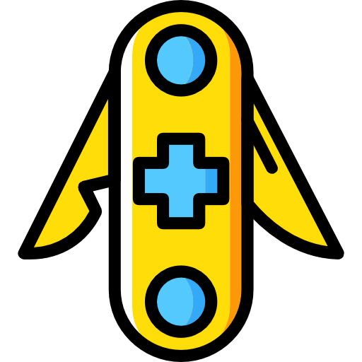 schweizer taschenmesser Basic Miscellany Yellow icon