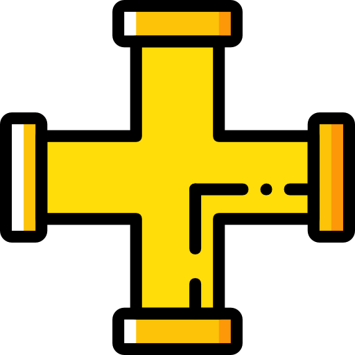 Pipe Basic Miscellany Yellow icon