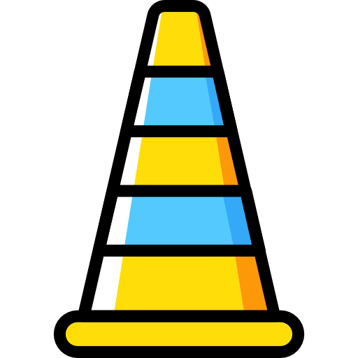 Cone Basic Miscellany Yellow icon