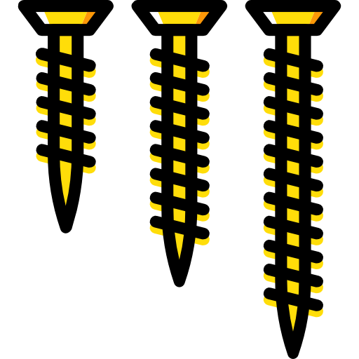 des vis Basic Miscellany Yellow Icône