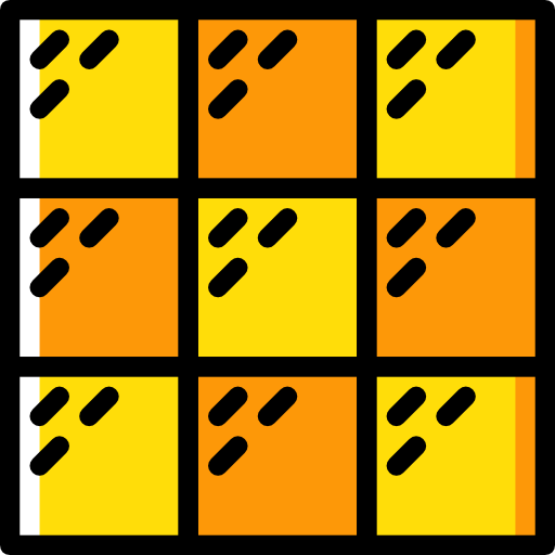muro di vetro Basic Miscellany Yellow icona