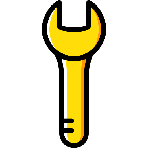 llave inglesa Basic Miscellany Yellow icono