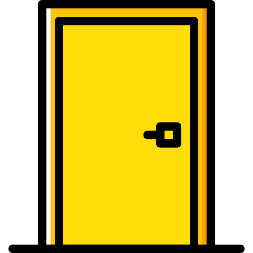 porte Basic Miscellany Yellow Icône