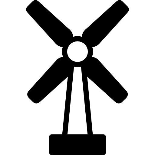 Énergie éolienne Basic Miscellany Fill Icône