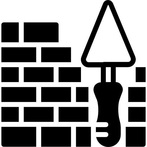 stenen muur Basic Miscellany Fill icoon