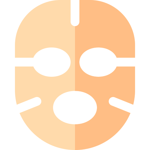 Facial mask Basic Rounded Flat icon