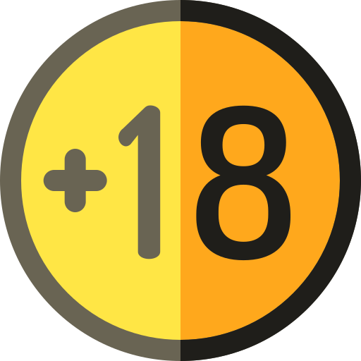 altersgrenze Basic Rounded Flat icon