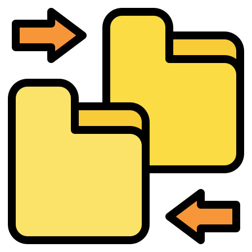 Folder Iconixar Lineal Color icon