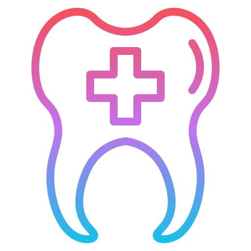 dentystyczny Iconixar Gradient ikona