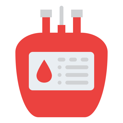 transfusie Iconixar Flat icoon