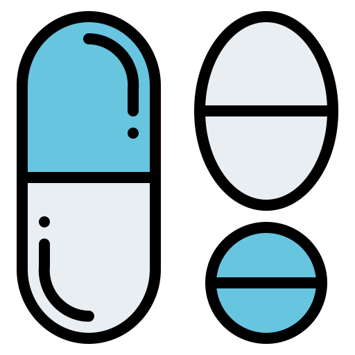 Pills Iconixar Lineal Color icon