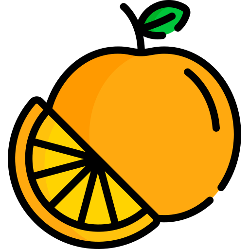 orange Special Lineal color Icône