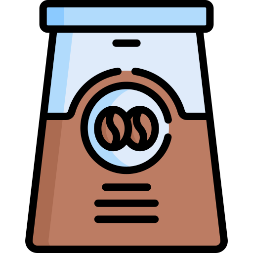 bolsa de café Special Lineal color icono